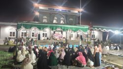 12 Personel Polsek Amankan Amankan Gunungsari Berdzikir