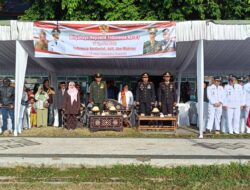 HUT RI ke-81 di Narmada, Camat dan Kapolsek Ajak Warga Bangkit dan Jaga Persatuan