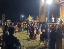 Polsek Narmada Kawal Ribuan Penonton Gempita Kopi ABC hingga Patroli Dini Hari