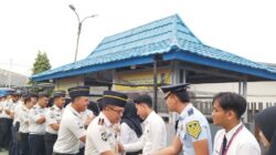 Apel Perdana Kepala Rutan Kelas I Palembang, Aris Supriyadi: Jaga Marwah dan Nama Baik Kementerian Imigrasi dan Pemasyarakatan