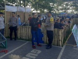 Polsek Gunungsari Kawal Laga Semifinal KTSB Cup VI