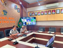 Kanwil BPN NTB Ikuti Rakor Pengendalian Inflasi dan Sinkronisasi Layanan Pertanahan Secara Daring