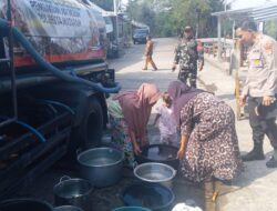 Warga Bukit Korea Gunungsari Krisis Air, Polresta Mataram Kirim 5.000 Liter Air Bersih