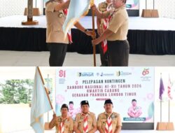 Bukan Sekadar Jambore, Bupati Lotim Titip Misi Besar untuk 80 Pramuka ke Cibubur