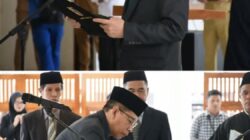 61 Pj Kades Dilantik, Bupati Lotim Tegaskan Satu Pesan Jelang Pilkades Serentak
