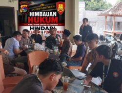 Kapolsek Lingsar hingga Bhabinkamtibmas Bergerak Suluh Hukum