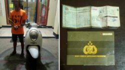 Pria Asal Narmada Diamankan Polisi Gegara Pinjam Motor Tak Dikembalikan