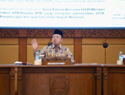 LP2B Jatim Lampaui Target, Menteri Nusron Minta Pemda Segera Integrasikan ke dalam RTRW ini