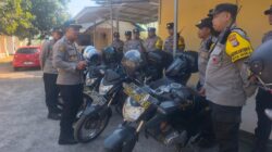Kapolsek Gunungsari Pastikan Randis Bhabinkamtibmas Siap Kawal Pilkades