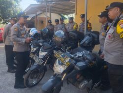 Kapolsek Gunungsari Pastikan Randis Bhabinkamtibmas Siap Kawal Pilkades