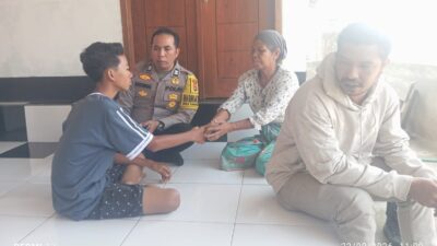 Cegah Konflik Membesar, Bhabinkamtibmas Polsek Lingsar Gerak Cepat Mediasi Warga