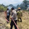 Lahan Kosong di Sesaot Terbakar, Polisi Ingatkan Warga Tak Bakar Sampah