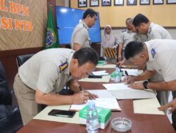 Momentum Penguatan Sinergi, Kanwil BPN NTB Tandatangani Perjanjian Kinerja Bidang Survei dan Pemetaan