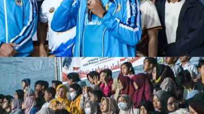 Dari Lapangan Rarang, Bupati Haerul Warisin Dorong Geliat Voli Lombok Timur