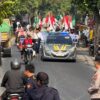 Ribuan Pelajar Tumpah ke Jalan, Kapolsek Lingsar Pastikan Pawai Ta’aruf NWDI Aman