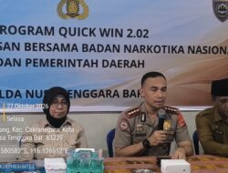 Pasca Operasi Sarang Narkoba, Polda NTB Gandeng Pemkot dan BNNK Bina Warga Karang Bagu