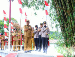 Permudah Akses Warga Kelurahan Mandailing, Walikota Dan Kapolres Tebingtinggi Resmikan Jembatan Merah Putih