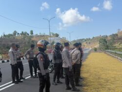 Volume Kendaraan Meningkat, Polisi Ingatkan Pengendara Berhati-hati di Bypass Mandalika