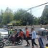 Turlalin Polsek Narmada Bikin Salat Jumat di Masjid Nurul Jihad Kondusif