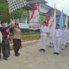 Kapolsek Lingsar Kawal Langsung Pawai Ta’aruf MTQ XXXII, Iring-Iringan Tertib hingga Finish