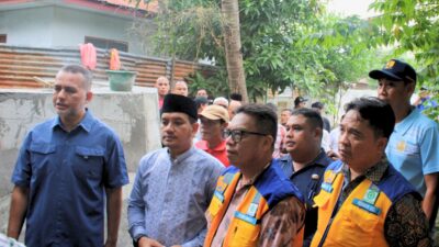DAMPINGI KOMISI V DPR RI TINJAU TANGGUL SUNGAI PADANG, WALI KOTA TEBING TINGGI APRESIASI PERHATIAN PEMERINTAH PUSAT DAN DPR RI