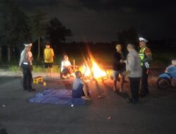 Polisi dan Warga Narmada Bersinergi Antisipasi Pencurian hingga Balap Liar