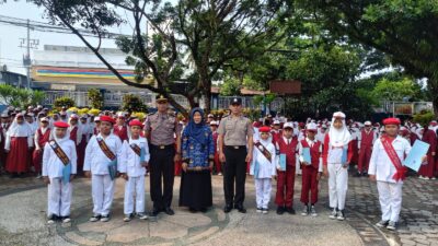 Wakapolsek Narmada Titip Pesan Patriotisme Lewat Upacara Sumpah Pemuda