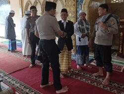 Cegah Hoaks Pemecah Kerukunan, Kapolsek Gunungsari Titip Pesan Saat Jumling di Medas