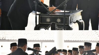 Lantik 155 Pejabat dan 3 Kepala Puskesmas Bupati Lotim Tegaskan Pelayanan Publik