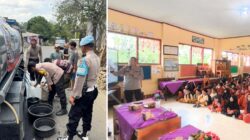 Polsek Lingsar Edukasi Bahaya Narkoba, Mediasi Utang, Salurkan Air Bersih