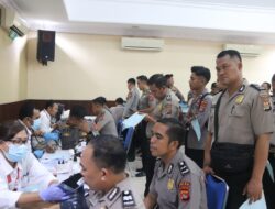 Setetes Darah Untuk Masyarakat, 300 Lebih Pendonor Meriahkan HUT Humas Polri ke 75 tahun