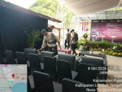 Jelang Kunjungan Rider MotoGP, Tim Jibom Sterilisasi SDN 2 Kute Lombok Tengah