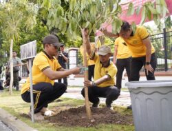 Green Policing Polda NTB, Tanam Pohon untuk Cegah Kerusakan Lingkungan